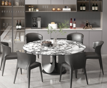 Modern Dining Table And Chairs-ID:166313899