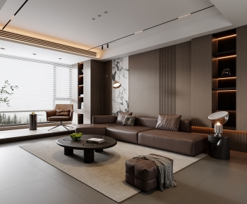 Modern A Living Room-ID:993841899