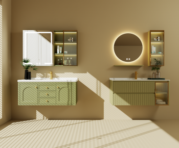 Modern Bathroom Cabinet-ID:797579326