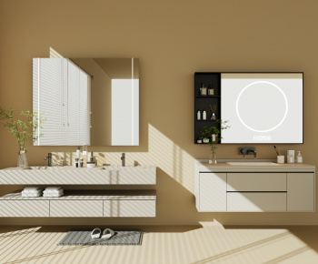 Modern Bathroom Cabinet-ID:187302117