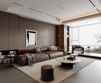 Modern A Living Room-ID:504163989