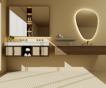 Modern Bathroom Cabinet-ID:377162934