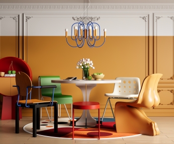 Modern Dining Table And Chairs-ID:649467952