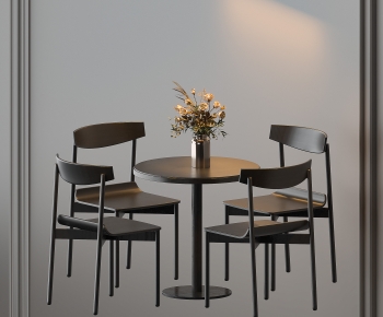 Modern Dining Table And Chairs-ID:836287985