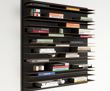 Modern Bookshelf-ID:802784923