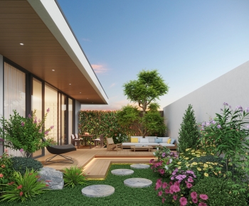 Modern Courtyard/landscape-ID:331491958