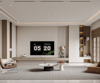 Modern A Living Room-ID:777849912