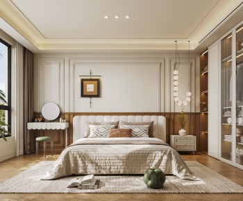 French Style Bedroom-ID:990348108