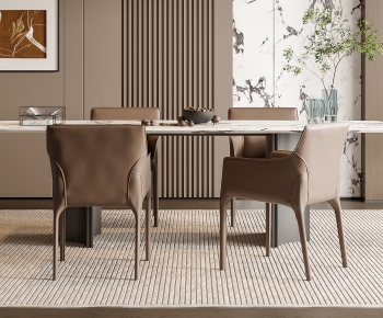 Modern Dining Table And Chairs-ID:216889484
