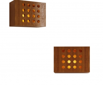 Wabi-sabi Style Wall Lamp-ID:625979902