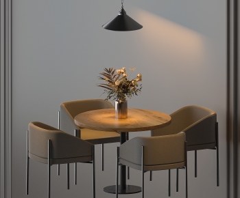 Modern Dining Table And Chairs-ID:414576054