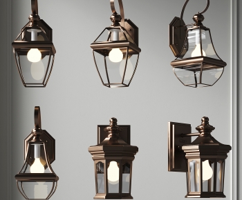 Simple European Style Wall Lamp-ID:675730944