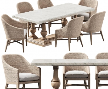 Modern Dining Table And Chairs-ID:853192099