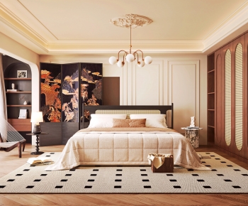 French Style Bedroom-ID:735296013