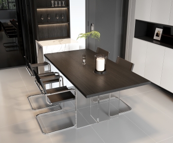 Modern Dining Table And Chairs-ID:586211922