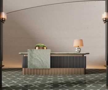 Modern Reception Desk-ID:526024101