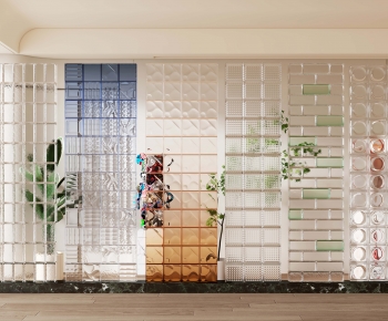 Modern Glass Screen Partition-ID:477902893