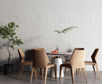 Modern Dining Table And Chairs-ID:625952965