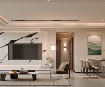Modern A Living Room-ID:578370099