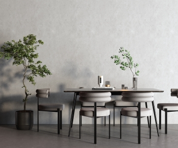 Modern Dining Table And Chairs-ID:952428109