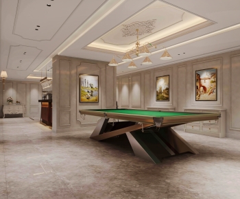 European Style Billiards Room-ID:163400896