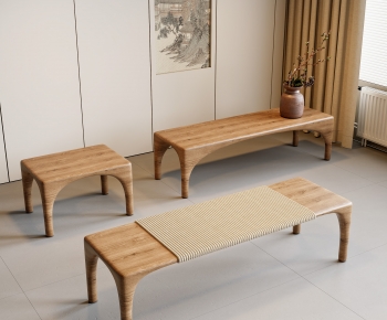 New Chinese Style Bench-ID:501344929
