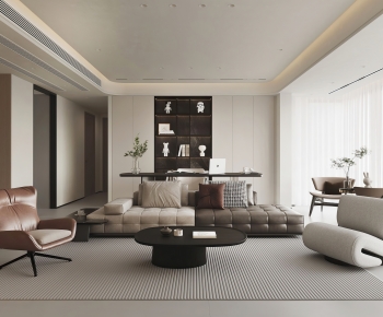Modern A Living Room-ID:399647001