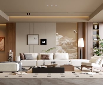 Modern A Living Room-ID:101361044