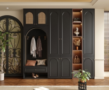 French Style Shoe Cabinet-ID:602955103