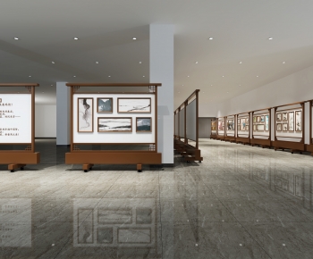 New Chinese Style Exhibition Hall-ID:642453916