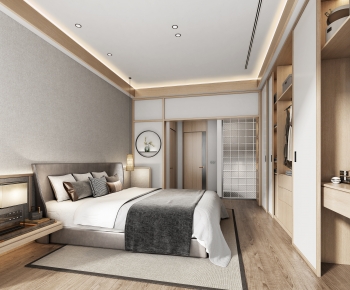 Japanese Style Bedroom-ID:786247971