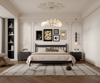 French Style Bedroom-ID:681370024