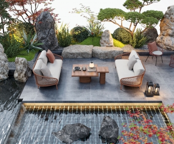 Modern Outdoor Sofa-ID:341752057