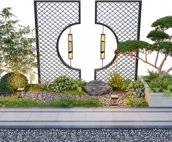 New Chinese Style Garden-ID:255844123