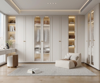 French Style Clothes Storage Area-ID:218958998