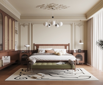 French Style Bedroom-ID:495789057