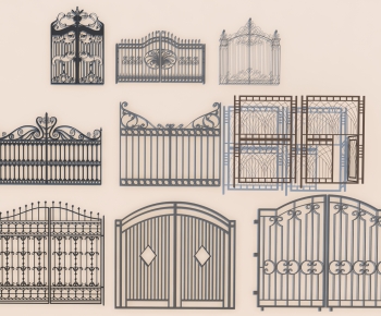 Simple European Style Gate-ID:649125102