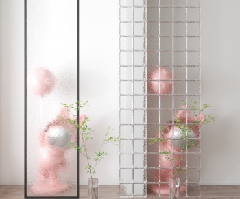 Modern Glass Screen Partition-ID:956393007