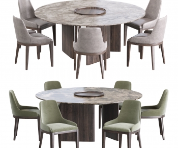 Modern Dining Table And Chairs-ID:894392016