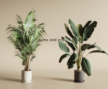 Modern Ground Green Plant Potted Plants-ID:522012955