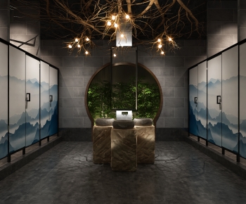 New Chinese Style Public Toilet-ID:986099968