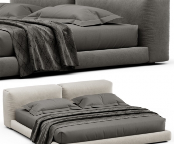 Modern Double Bed-ID:948400022