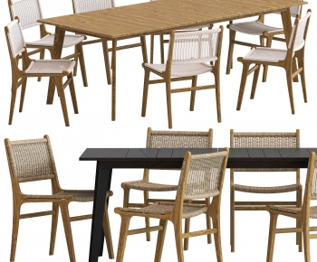 Wabi-sabi Style Outdoor Tables And Chairs-ID:450365074