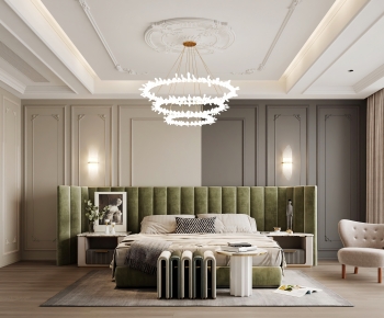 French Style Bedroom-ID:133011103