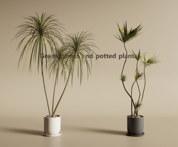 Modern Ground Green Plant Potted Plants-ID:340650151