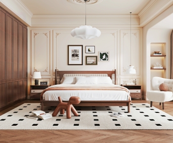 French Style Bedroom-ID:280937918