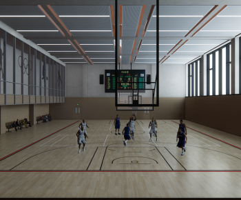 Modern Basketball Arena-ID:111451127