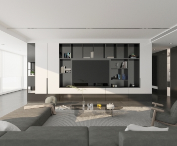 Modern A Living Room-ID:257138971