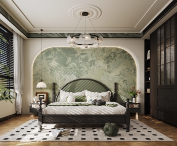 French Style Bedroom-ID:683610924