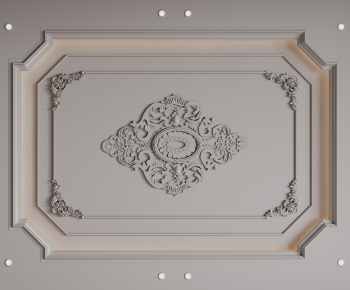 French Style Suspended Ceiling-ID:516621114